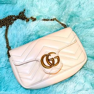 Gucci GG Marmont Leather Super Mini Bag